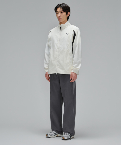 남성 컬러블럭 우븐 자켓 M Colorblock Woven Jacket (61169002)