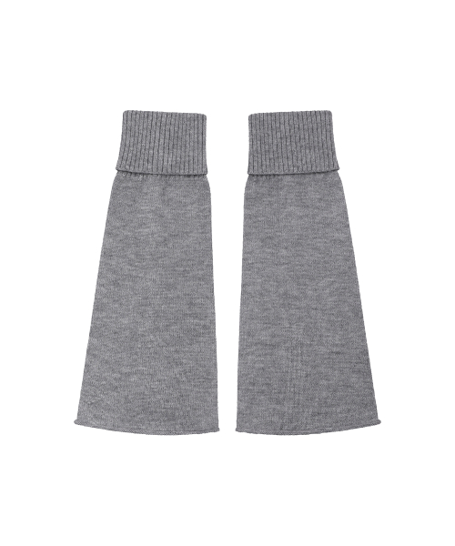 Button loop leg warmer GREY
