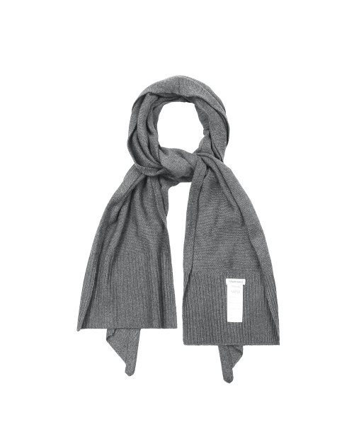 Two tie detail muffler GREY