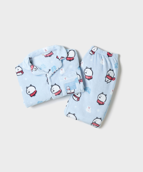 DAMGOMI Sleep Pajamas (Light Blue)_SPPPG4VU03