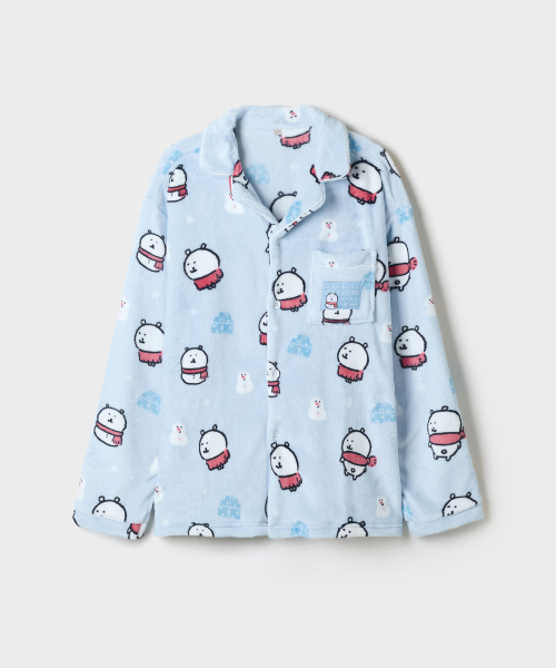 DAMGOMI Sleep Pajamas (Light Blue)_SPPPG4VU03