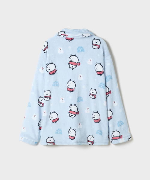 DAMGOMI Sleep Pajamas (Light Blue)_SPPPG4VU03