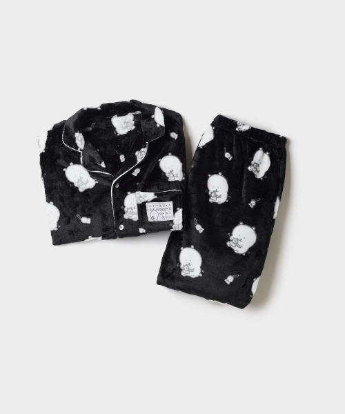 DAMGOMI Sleep Pajamas (Black)_SPPPG4VU03