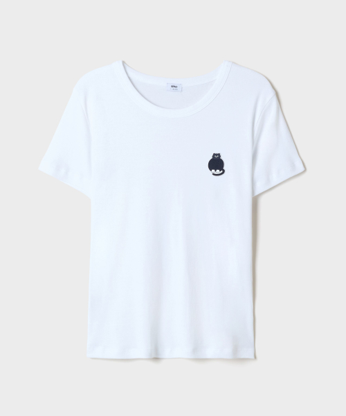 (KITOPUTO) Slim Fit Short-Sleeve T-Shirt_SPRPG49G50