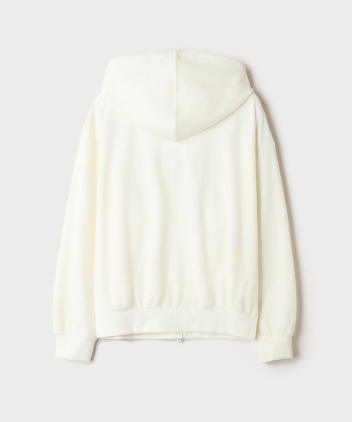 Corduroy Hooded Zip-Up_SPMZG4TG02