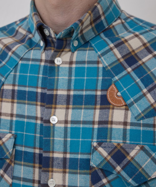 IVY WESTERN SHIRT BLUE