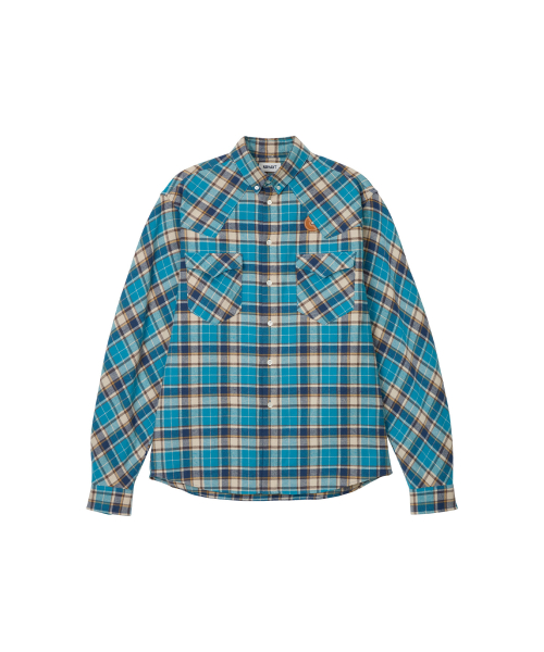 IVY WESTERN SHIRT BLUE