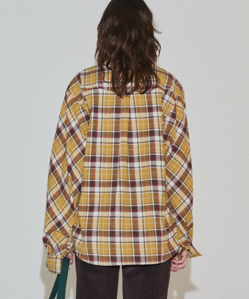 IVY WESTERN SHIRT YELLOW