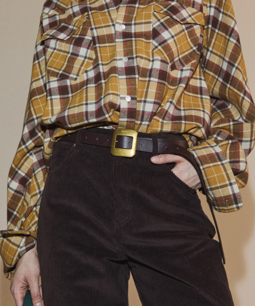 IVY WESTERN SHIRT YELLOW