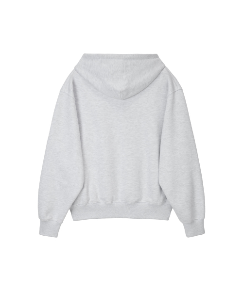 LONELY/LOVELY FLUFF HOODIE ASH GRAY
