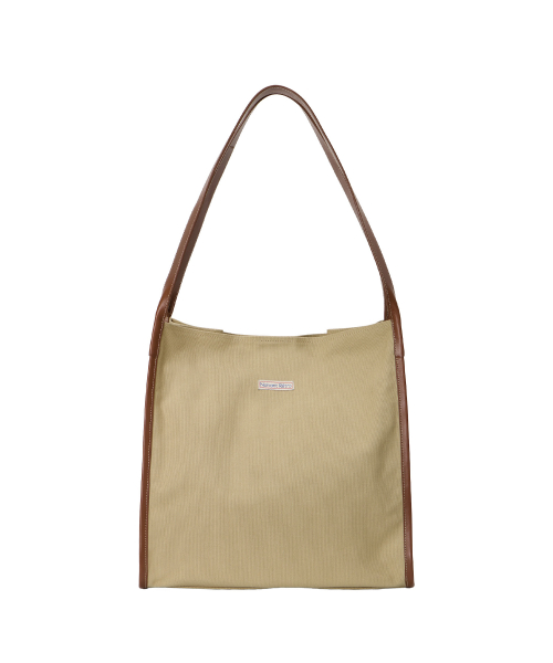 PIPING CARRYALL CAMPUS BAG BEIGE