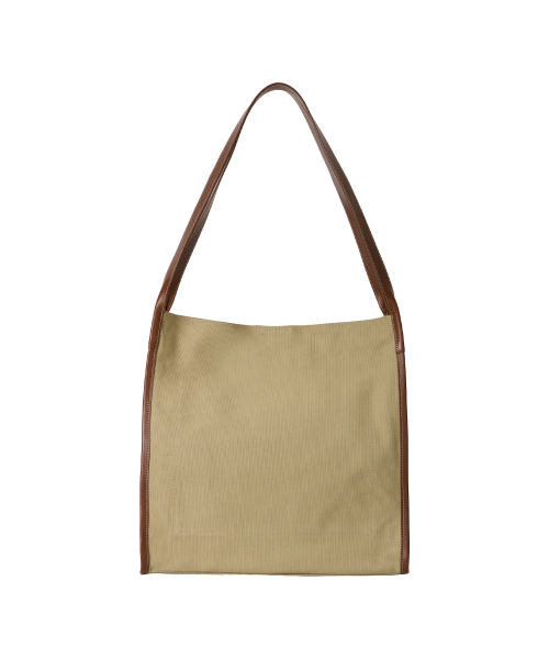 PIPING CARRYALL CAMPUS BAG BEIGE