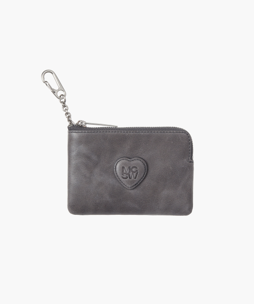 HEART ZIPPER WALLET_5colors