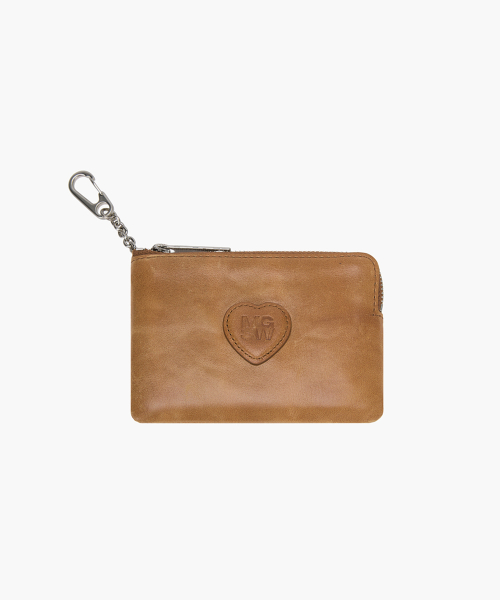 HEART ZIPPER WALLET_5colors