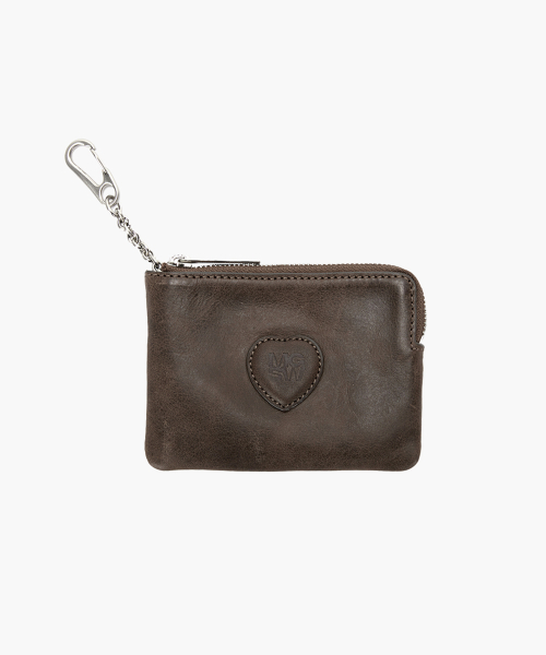 HEART ZIPPER WALLET_5colors