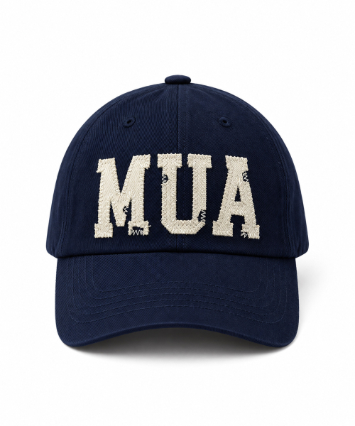 ARCH LOGO POINT BALL CAP [NAVY]