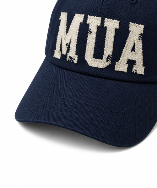 ARCH LOGO POINT BALL CAP [NAVY]