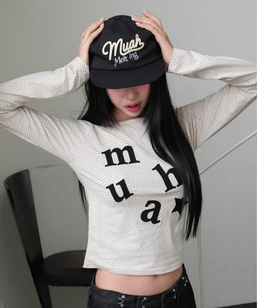 LETTERING MUAH SNAPBACK [BLACK]