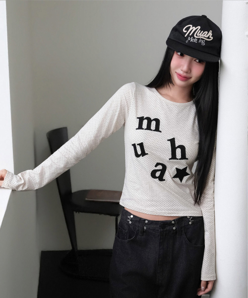 LETTERING MUAH SNAPBACK [BLACK]