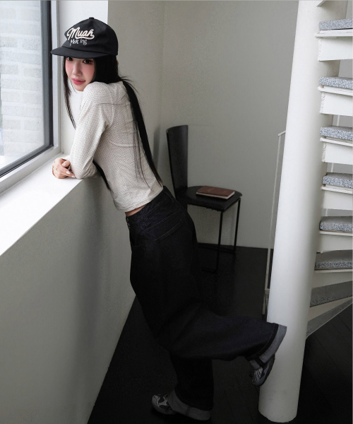 LETTERING MUAH SNAPBACK [BLACK]