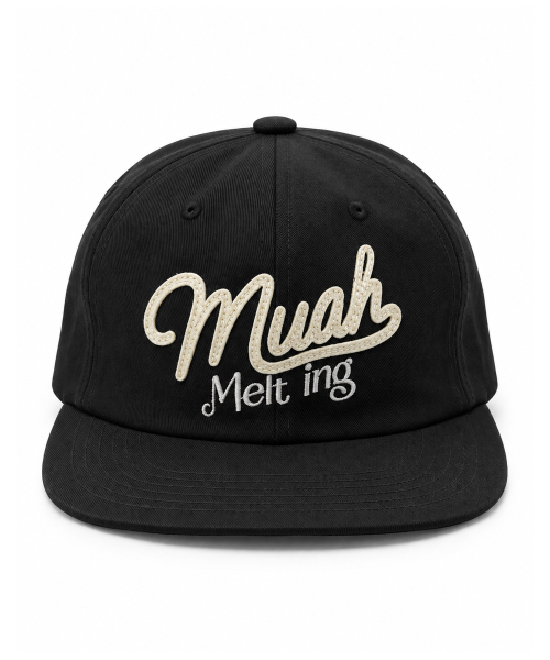 LETTERING MUAH SNAPBACK [BLACK]
