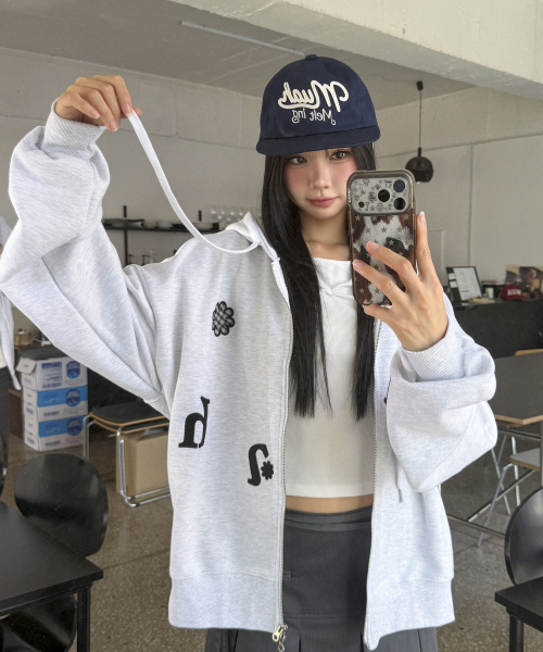 LETTERING MUAH SNAPBACK [NAVY]