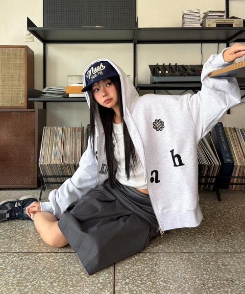 LETTERING MUAH SNAPBACK [NAVY]