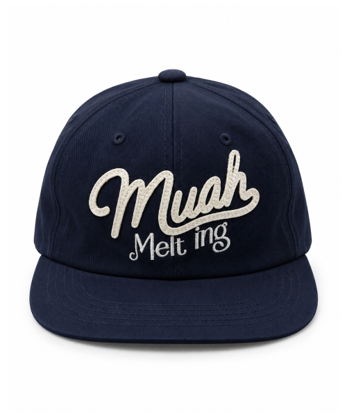 LETTERING MUAH SNAPBACK [NAVY]