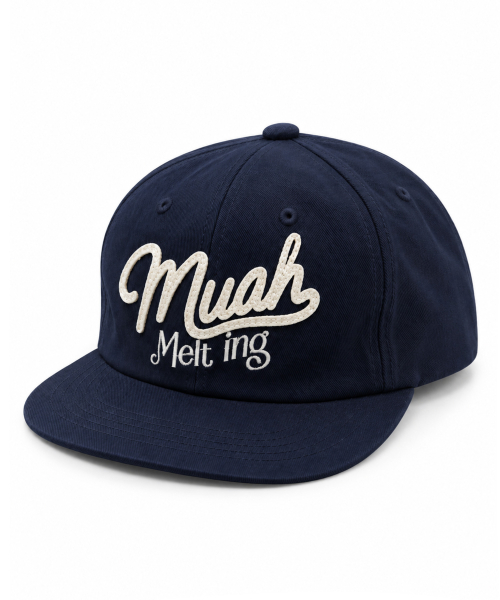 LETTERING MUAH SNAPBACK [NAVY]
