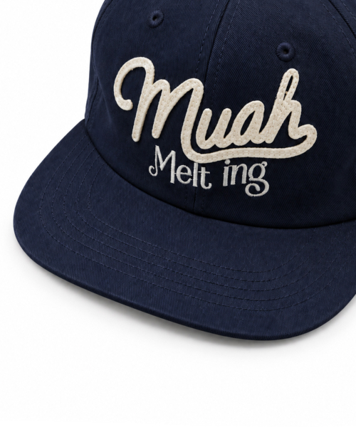 LETTERING MUAH SNAPBACK [NAVY]