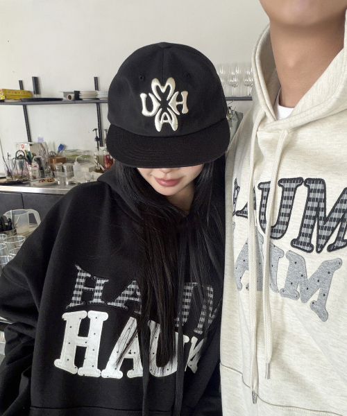 EMBROIDERY LOGO SNAPBACK [BLACK]
