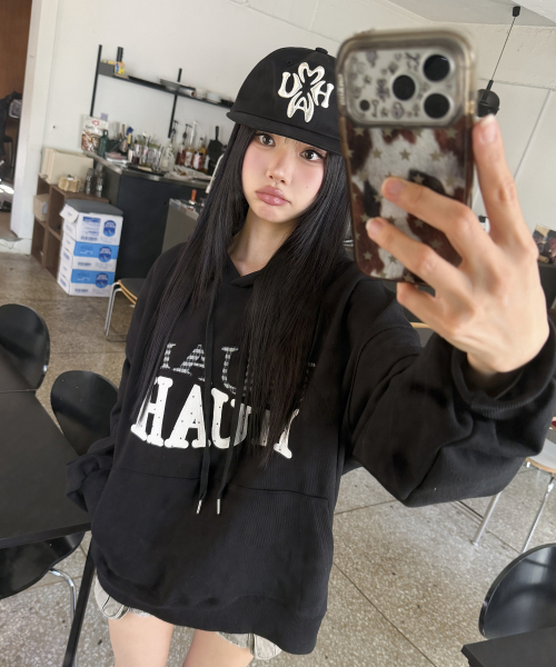 EMBROIDERY LOGO SNAPBACK [BLACK]
