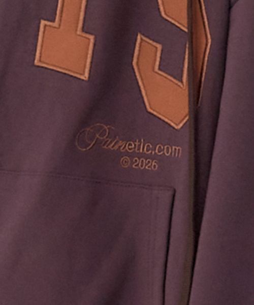 PNTS Soft Zip-up Hoodie (WINE)