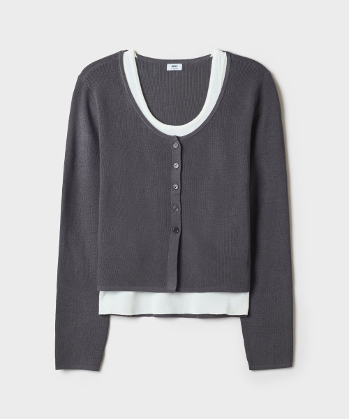Layered Cardigans_SPCKG49G01