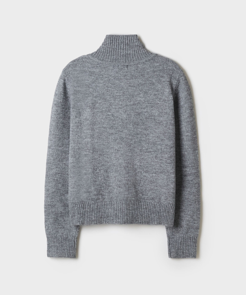 [Soft Yarn] Fuzzy High-Neck Cardigans_SPCKG4TW02