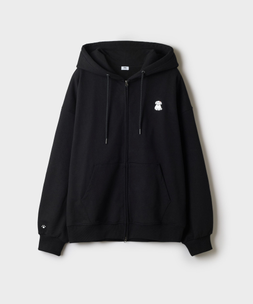 KITOPUTO Embroidered Hood Zip Up_SPMZG49C54