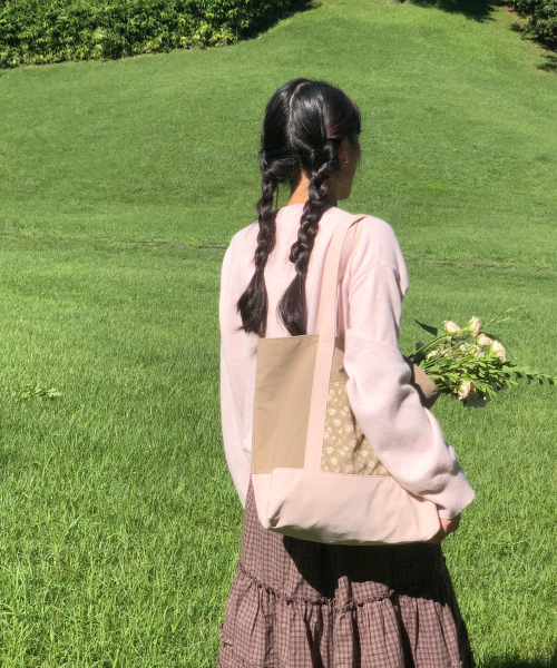 Classic fabric bag_vintage rose