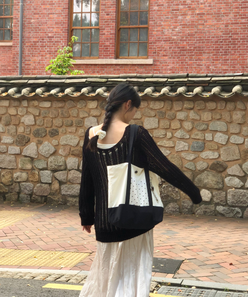 Classic fabric bag_heart