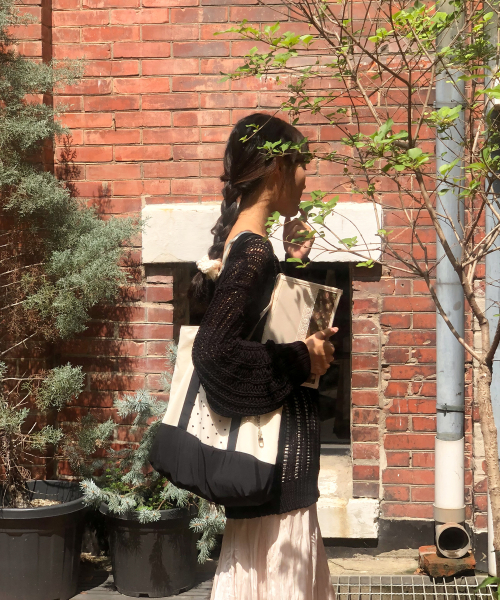 Classic fabric bag_heart