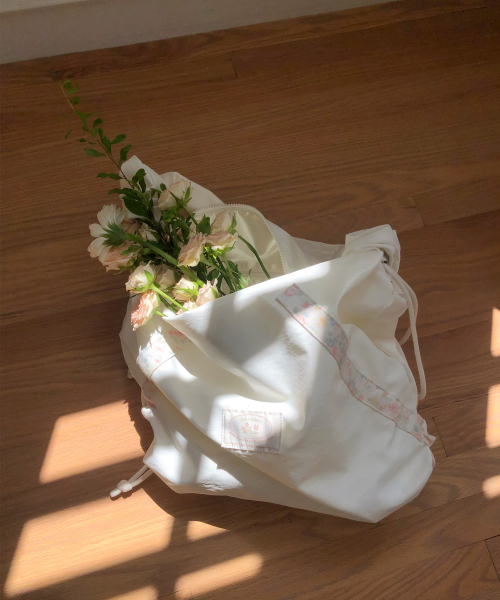 Floweret wrinkle bag_flora