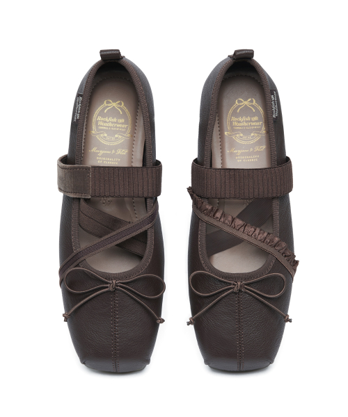 BANDING BALLET FLATS(LEATHER) - 4 colors