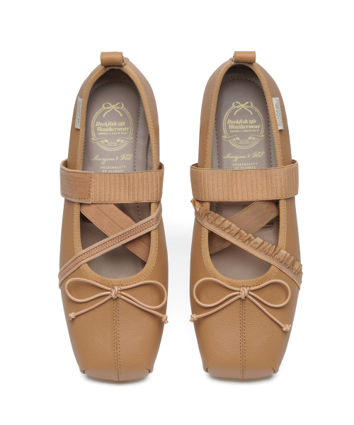 BANDING BALLET FLATS(LEATHER) - 4 colors