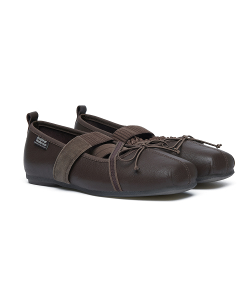 BANDING BALLET FLATS(LEATHER) - 4 colors