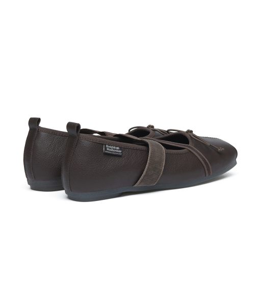 BANDING BALLET FLATS(LEATHER) - 4 colors
