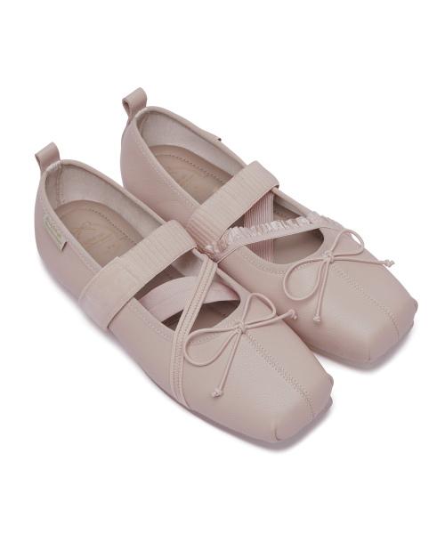 BANDING BALLET FLATS(LEATHER) - 4 colors