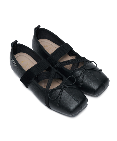 BANDING BALLET FLATS(LEATHER) - 4 colors