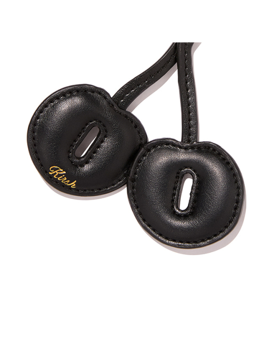 CHERRY GLASSES HOLDER KEYRING(BLACK)