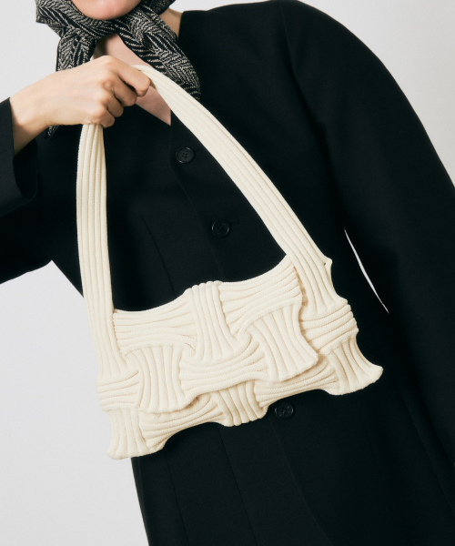Bow Flap Bag Ivory