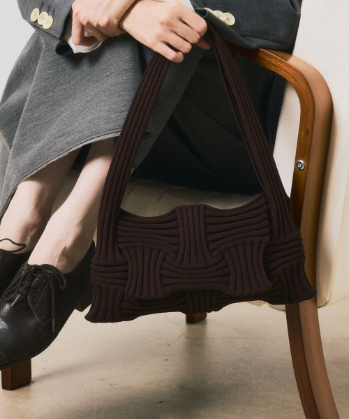 Bow Flap Bag Deep Brown