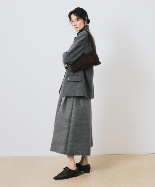 Bow Flap Bag Deep Brown
